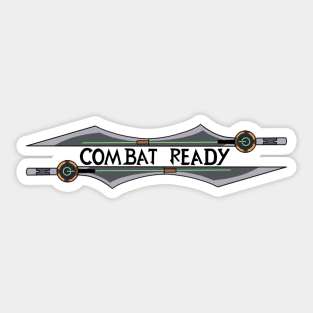 Combat Ready! Sticker